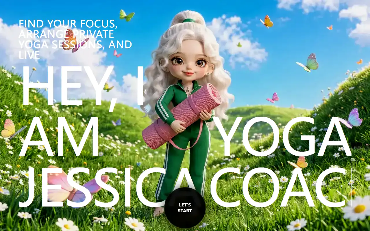 Yoga Coach interface structure preview