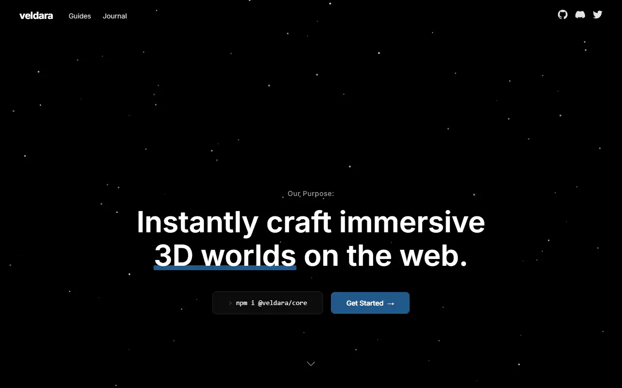 3D Story- Veldara interface structure preview